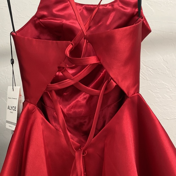 Red Alyce Paris dress - Picture 3 of 5